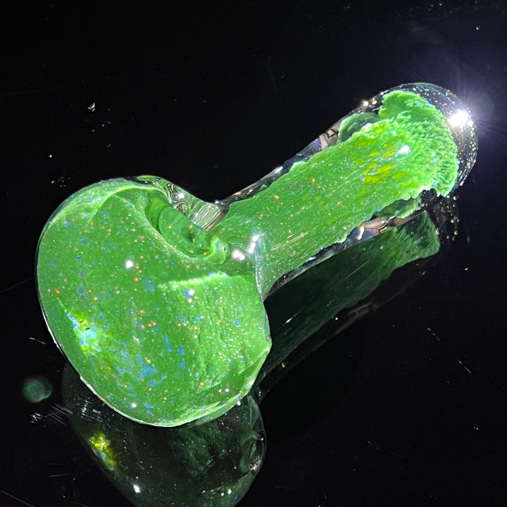 Egyptian Seaweed Crushed Opal Pipe Glass Pipe Tako Glass   