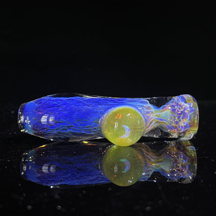 Purple Nebula Chillum Ion Moon Opal Glass Pipe Tako Glass   