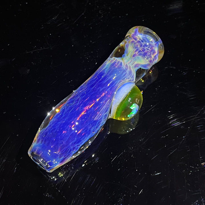 Purple Nebula Chillum Ion Moon Opal Glass Pipe Tako Glass   