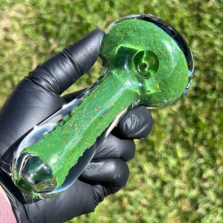 Egyptian Seaweed Crushed Opal Pipe Glass Pipe Tako Glass   