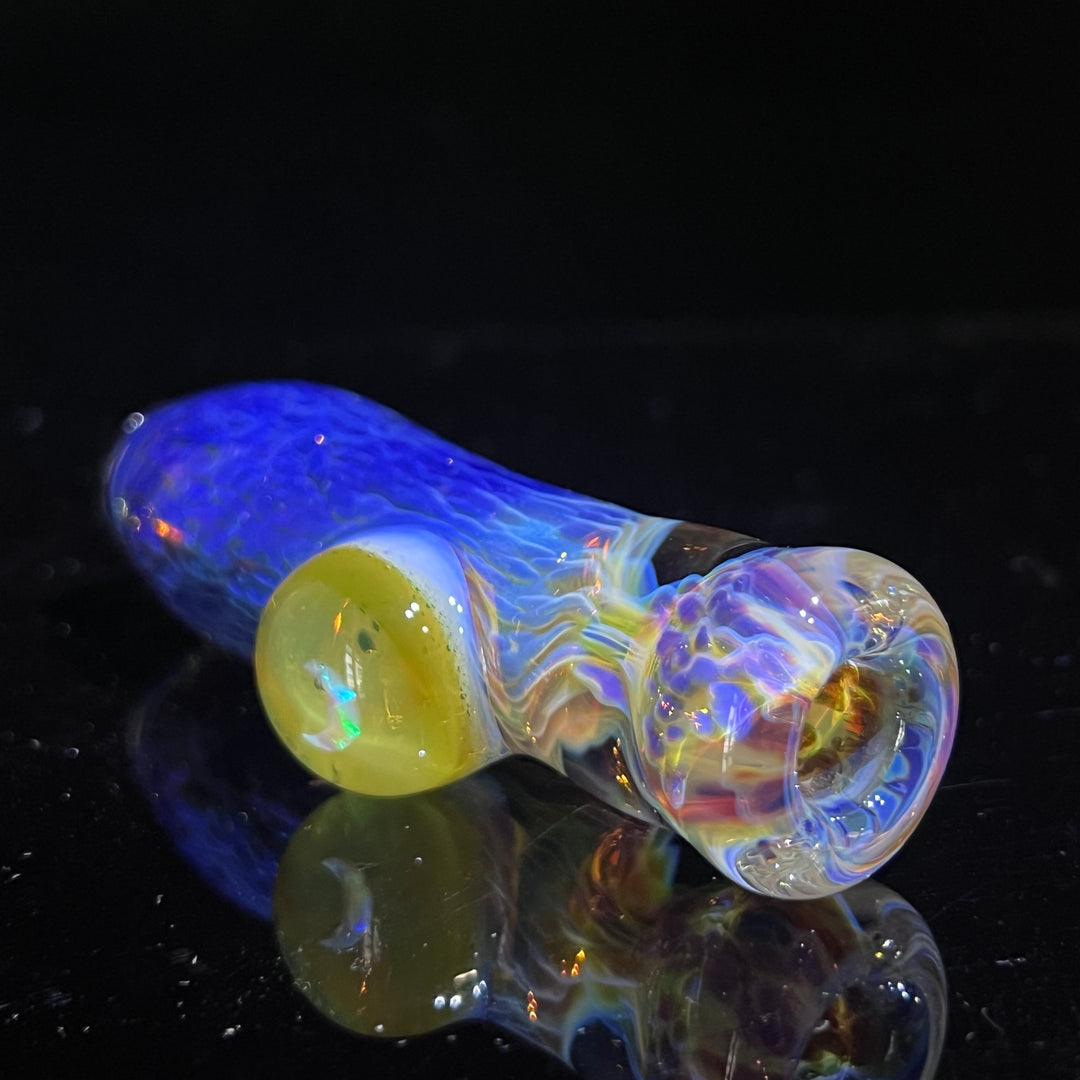 Purple Nebula Chillum Ion Moon Opal Glass Pipe Tako Glass   