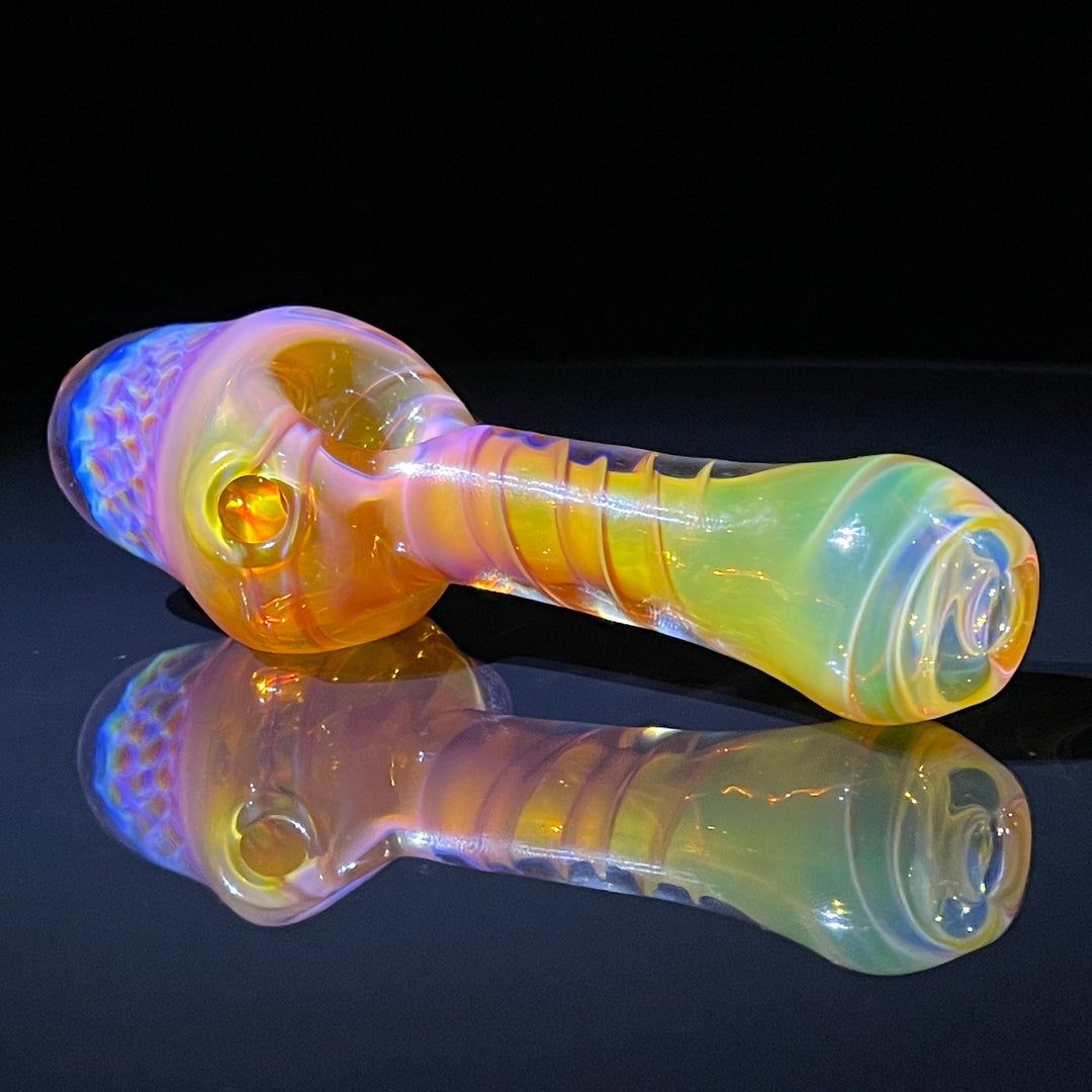 Alien Brain Honeycomb Pipe Glass Pipe Plug a Nug