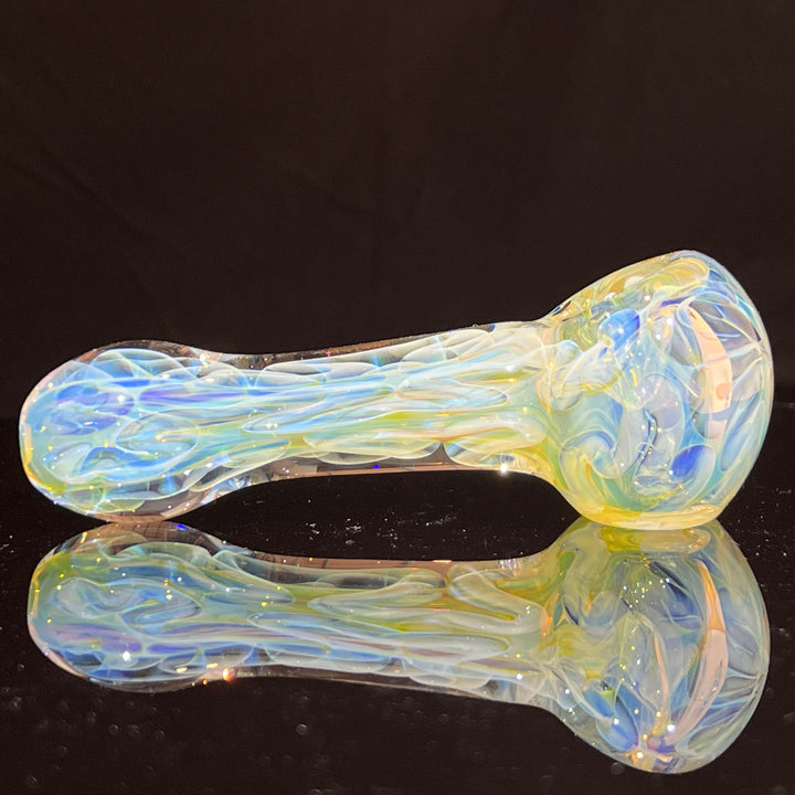 Large Ghost Flame Pipe Glass Pipe Tiny Mike   