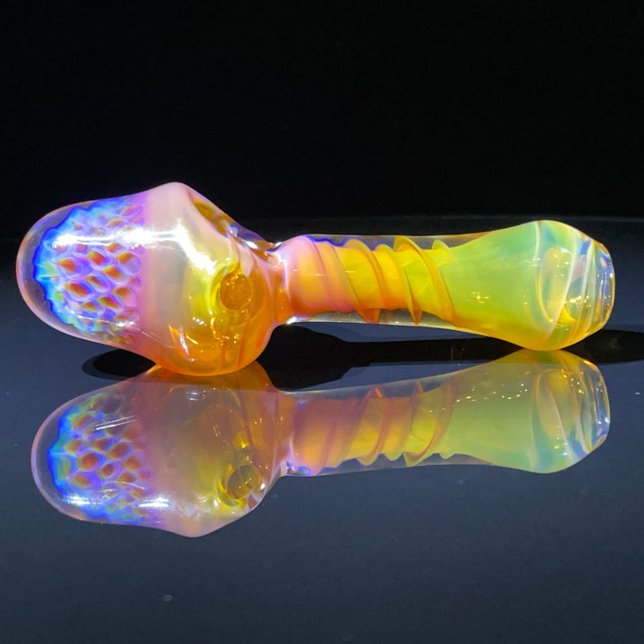 Alien Brain Honeycomb Pipe Glass Pipe Plug a Nug