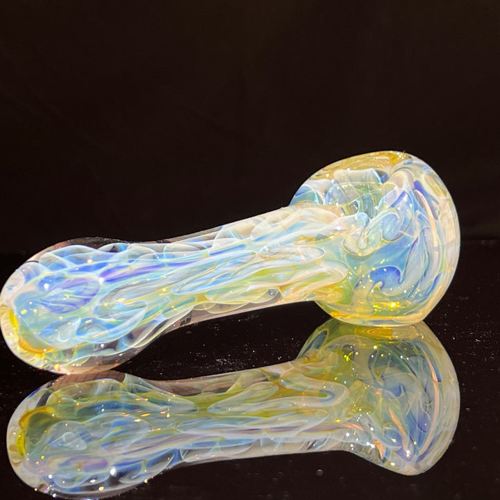 Large Ghost Flame Pipe Glass Pipe Tiny Mike   