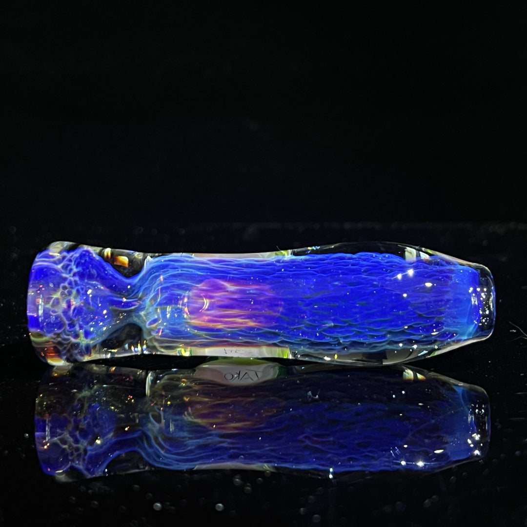 Purple Nebula Chillum Ion Star Opal Glass Pipe Tako Glass   