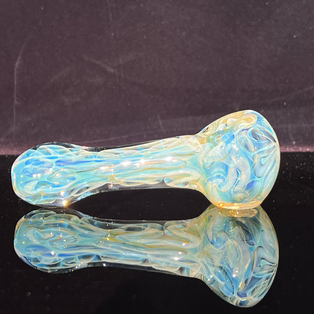 Large Ghost Flame Pipe Glass Pipe Tiny Mike   