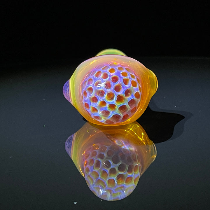 Alien Brain Honeycomb Pipe Glass Pipe Plug a Nug