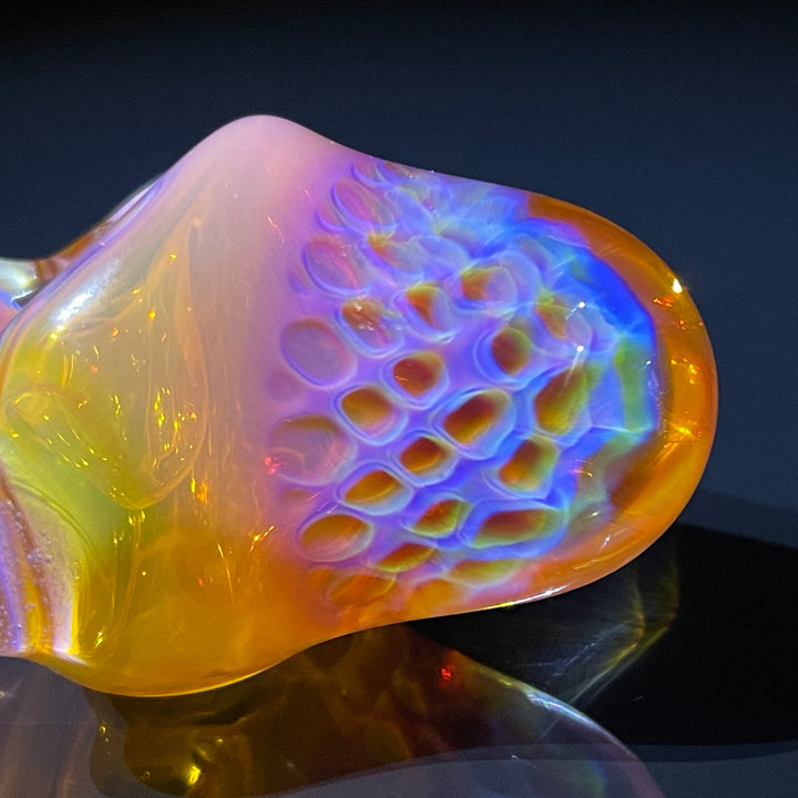 Alien Brain Honeycomb Pipe Glass Pipe Plug a Nug