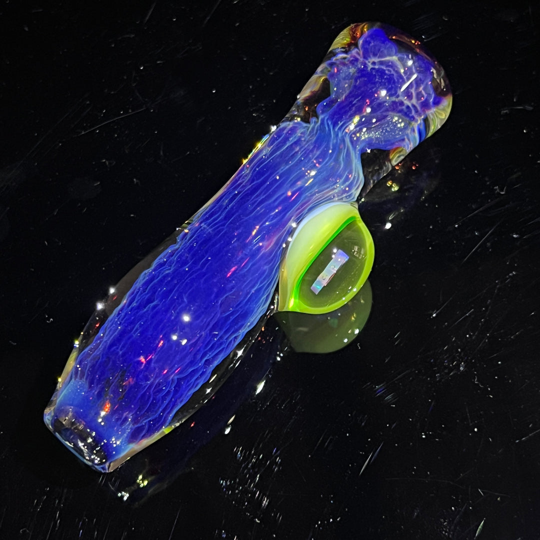 Purple Nebula Chillum Ion Star Opal Glass Pipe Tako Glass   