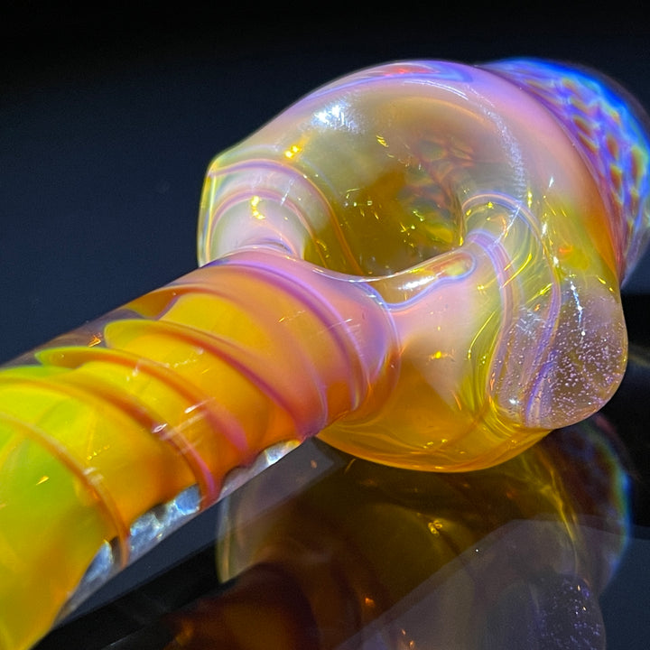 Alien Brain Honeycomb Pipe Glass Pipe Plug a Nug