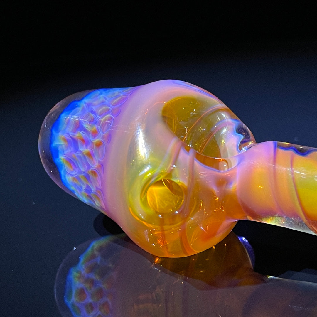 Alien Brain Honeycomb Pipe Glass Pipe Plug a Nug