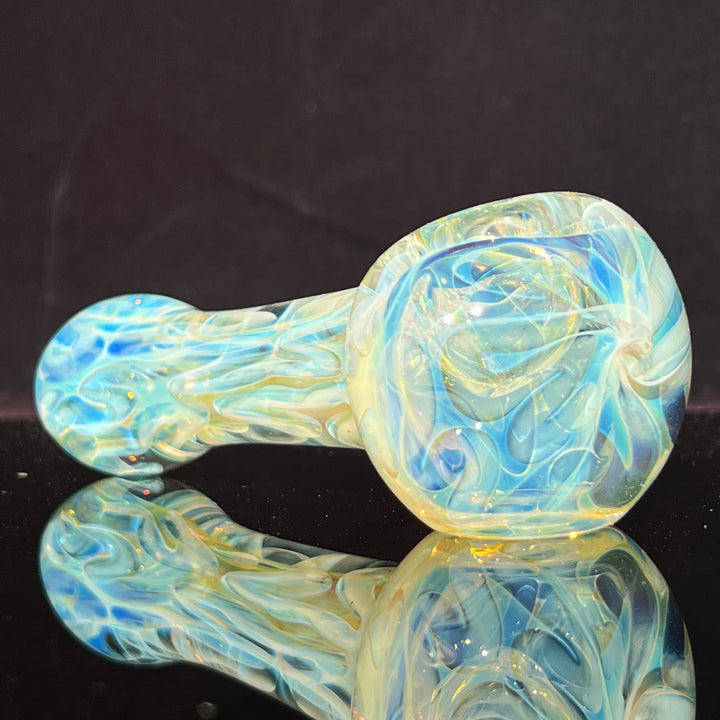 Large Ghost Flame Pipe Glass Pipe Tiny Mike   