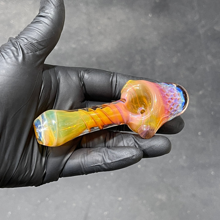 Alien Brain Honeycomb Pipe Glass Pipe Plug a Nug