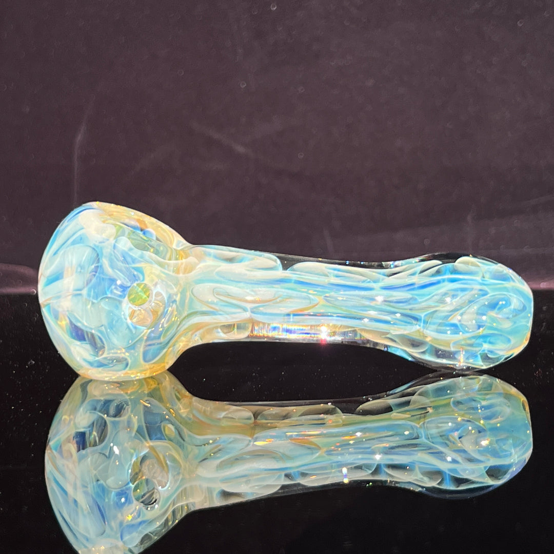 Large Ghost Flame Pipe Glass Pipe Tiny Mike   