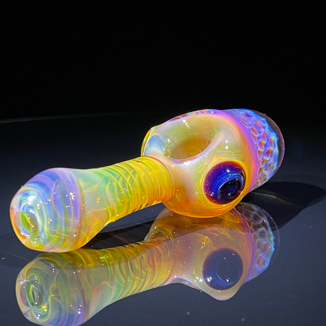 Alien Brain Honeycomb Pipe Glass Pipe Plug a Nug