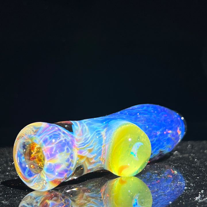 Purple Nebula Chillum Ion Moon Opal Glass Pipe Tako Glass   