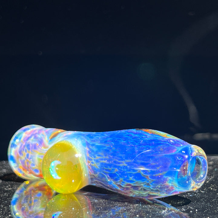 Purple Nebula Chillum Ion Moon Opal Glass Pipe Tako Glass   