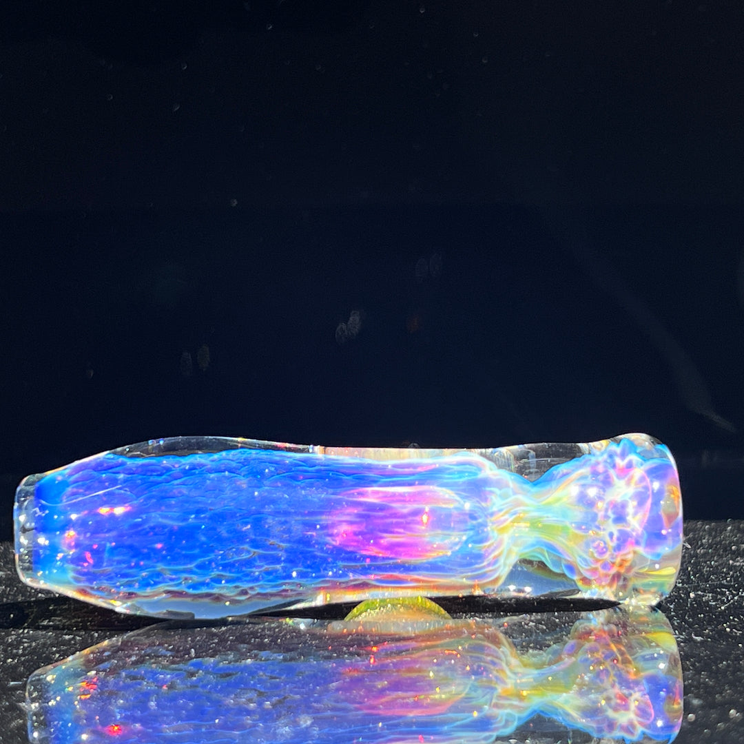 Purple Nebula Chillum Ion Moon Opal Glass Pipe Tako Glass   