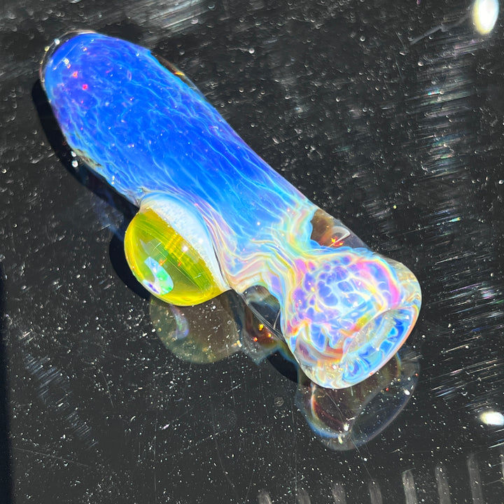 Purple Nebula Chillum Ion Moon Opal Glass Pipe Tako Glass   