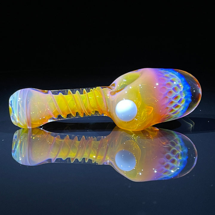 Alien Brain Honeycomb Pipe Glass Pipe Plug a Nug