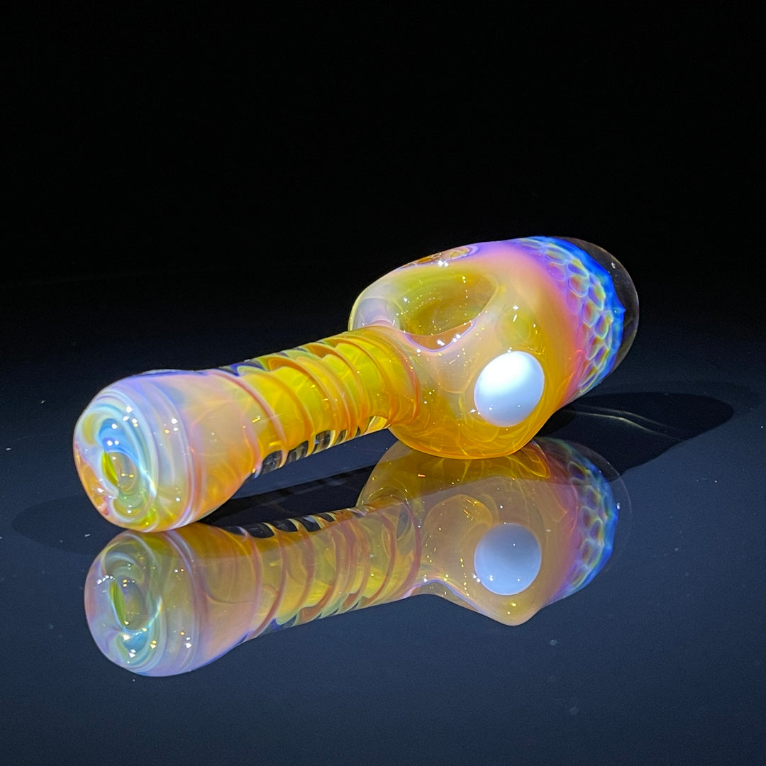 Alien Brain Honeycomb Pipe Glass Pipe Plug a Nug