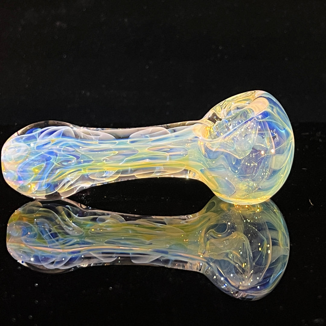 Large Ghost Flame Pipe Glass Pipe Tiny Mike   