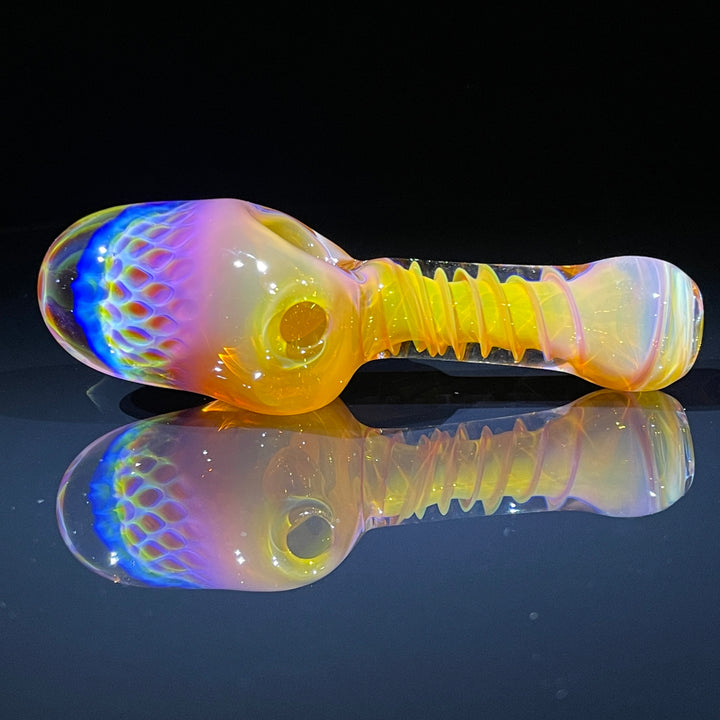 Alien Brain Honeycomb Pipe Glass Pipe Plug a Nug