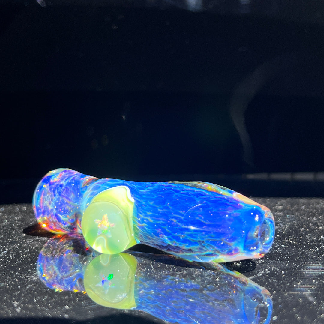 Purple Nebula Chillum Ion Star Opal Glass Pipe Tako Glass   