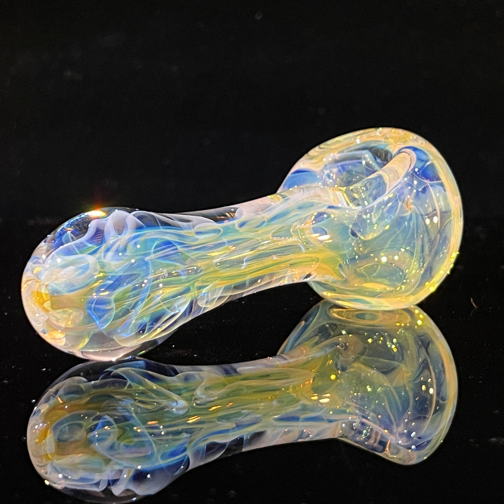 Large Ghost Flame Pipe Glass Pipe Tiny Mike   