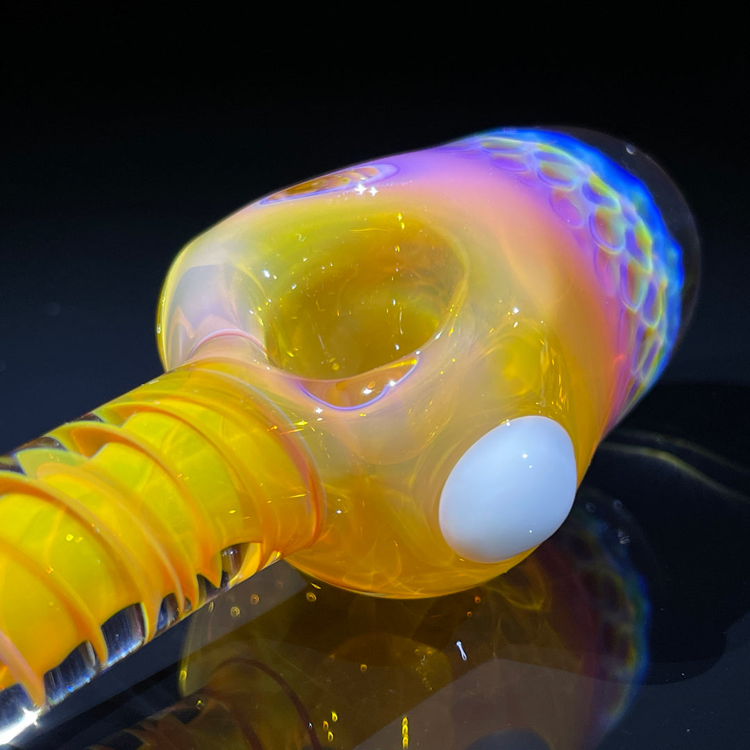 Alien Brain Honeycomb Pipe Glass Pipe Plug a Nug