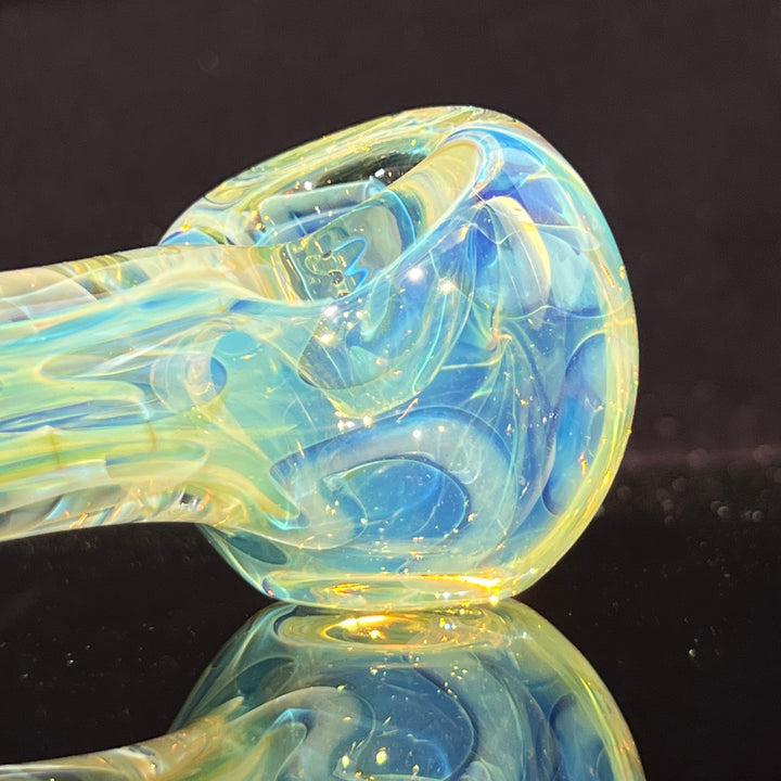 Large Ghost Flame Pipe Glass Pipe Tiny Mike   