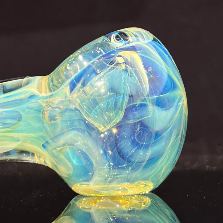 Large Ghost Flame Pipe Glass Pipe Tiny Mike   