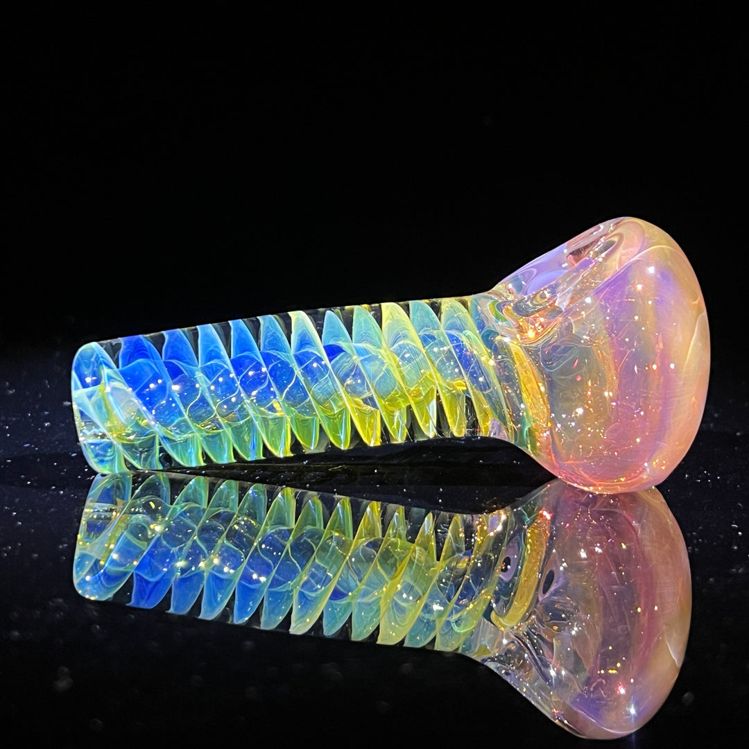 Purple Marble Tornado Pipe Glass Pipe TG   