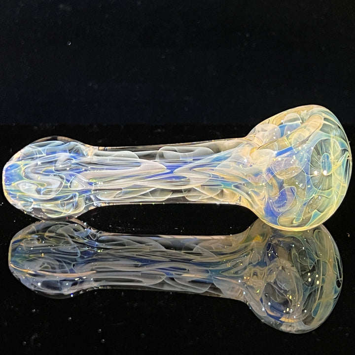 Large Ghost Flame Pipe Glass Pipe Tiny Mike   