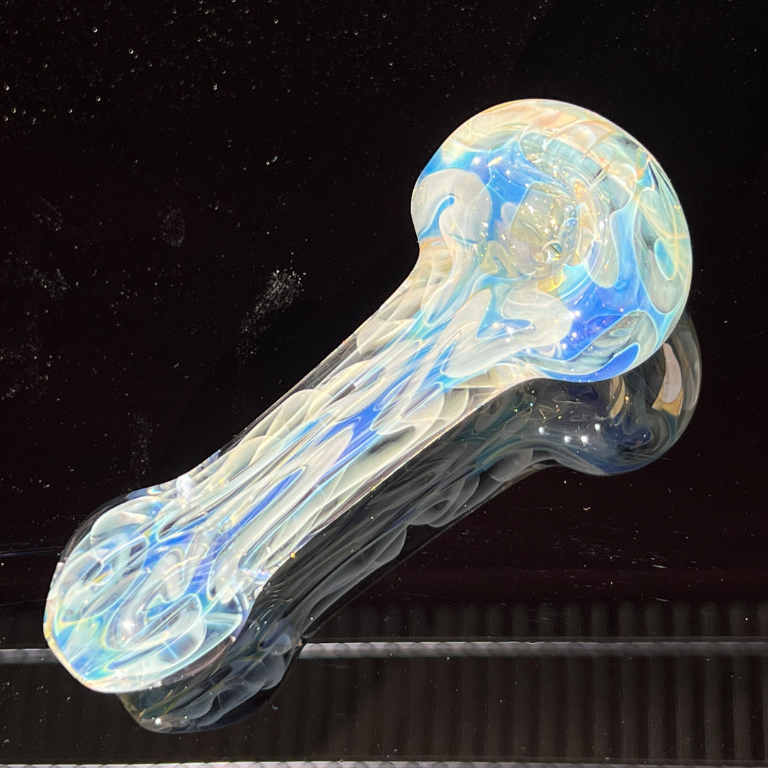 Large Ghost Flame Pipe Glass Pipe Tiny Mike   