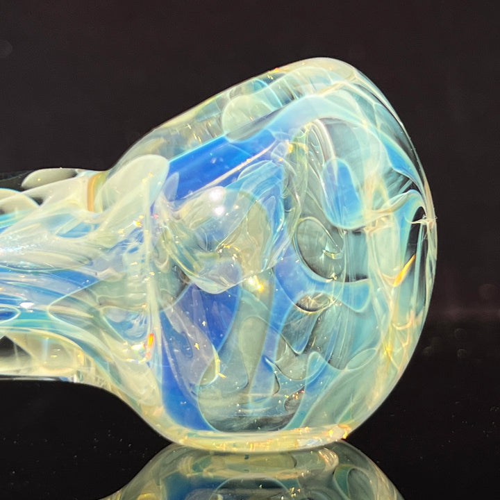 Large Ghost Flame Pipe Glass Pipe Tiny Mike   