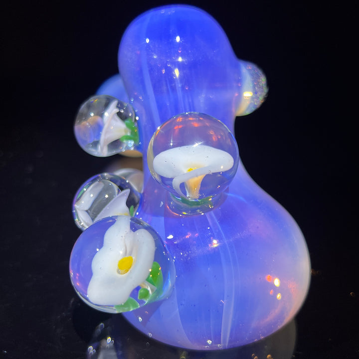 Tako x Obi Flower Bubbler Glass Pipe OBI Glass   