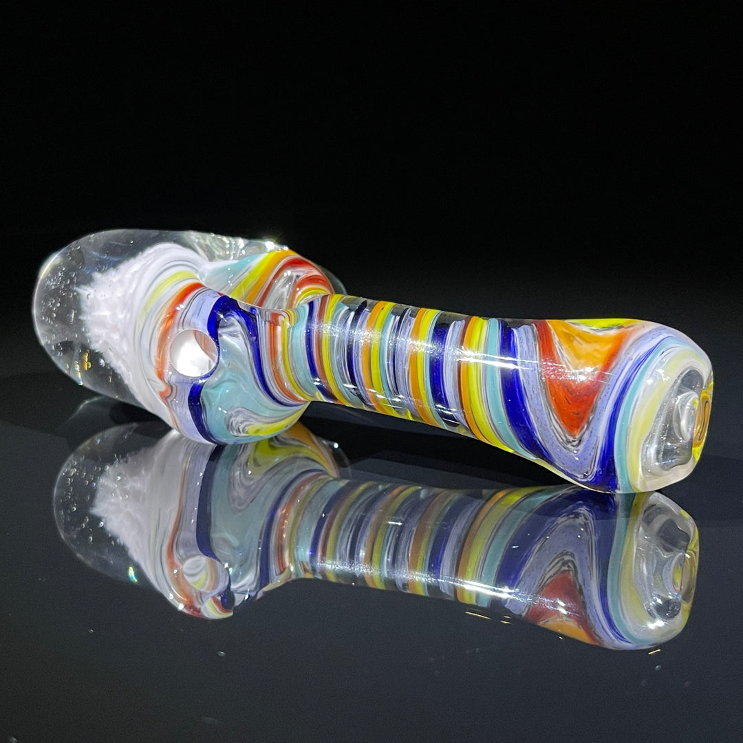 Candy Land Alien Brain Honeycomb Pipe Glass Pipe Plug a Nug