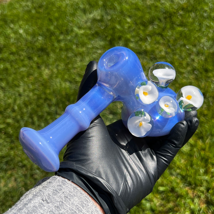 Tako x Obi Flower Bubbler Glass Pipe OBI Glass   