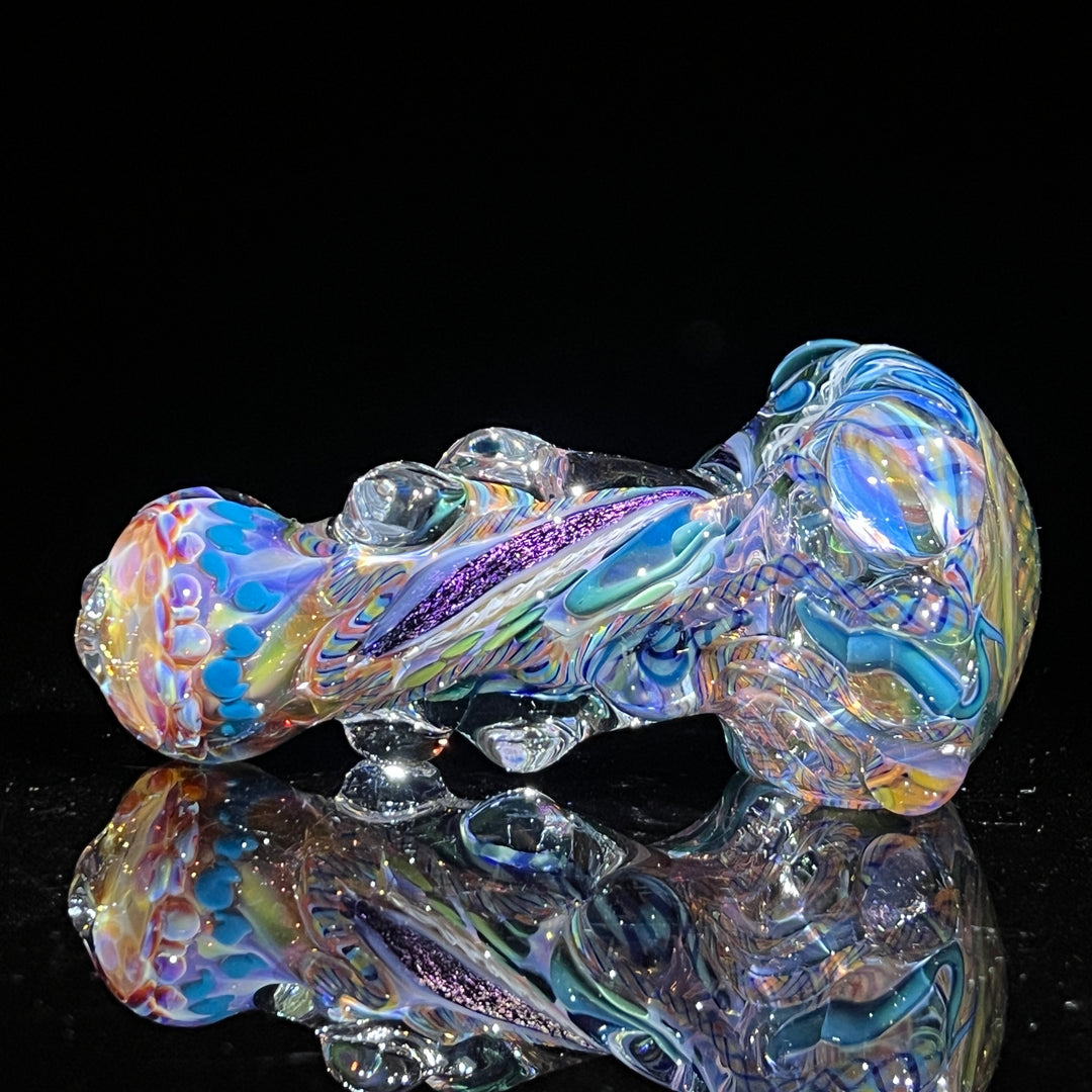 Molten Thick and Twisted Pipe Glass Pipe Molten Imagination