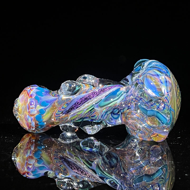 Molten Thick and Twisted Pipe Glass Pipe Molten Imagination