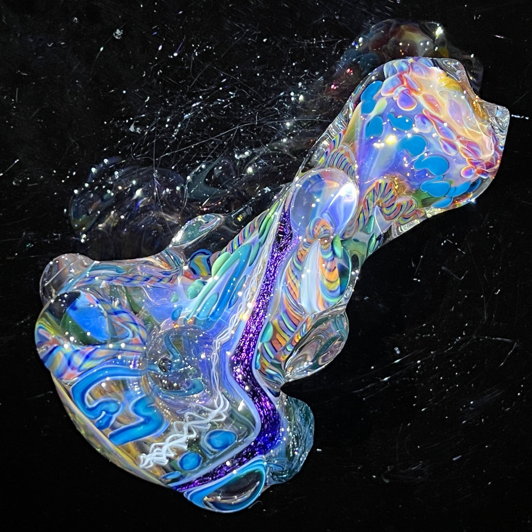 Molten Thick and Twisted Pipe Glass Pipe Molten Imagination