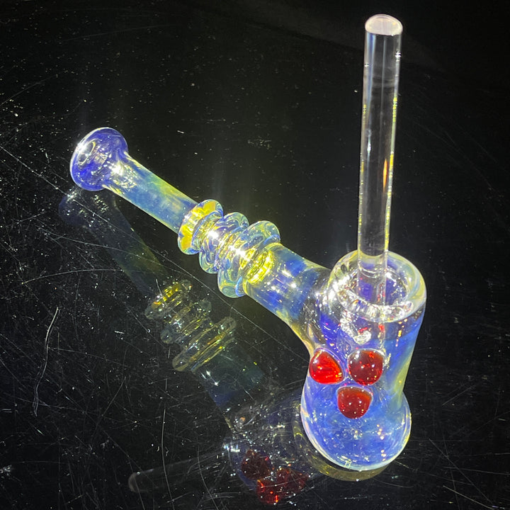 Silver Fumed Hash Hammer Glass Pipe Crondo Glassics   