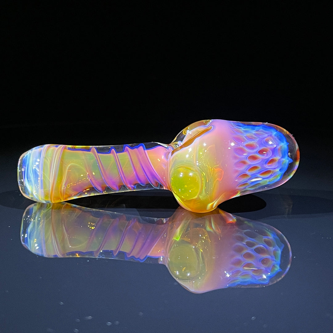 Alien Brain Honeycomb Pipe Glass Pipe Plug a Nug