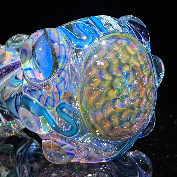 Molten Thick and Twisted Pipe Glass Pipe Molten Imagination