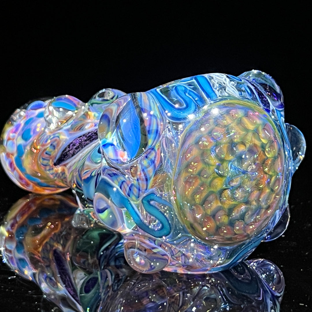 Molten Thick and Twisted Pipe Glass Pipe Molten Imagination