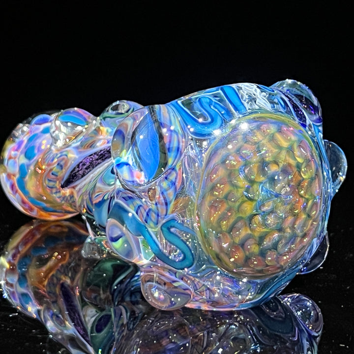 Molten Thick and Twisted Pipe Glass Pipe Molten Imagination