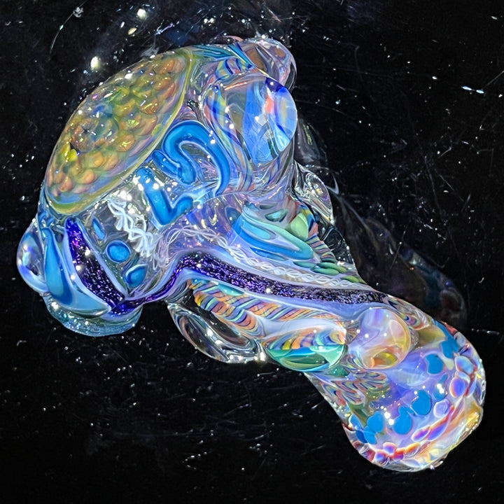 Molten Thick and Twisted Pipe Glass Pipe Molten Imagination