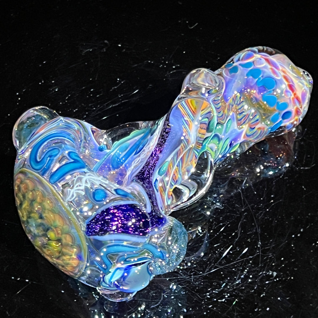 Molten Thick and Twisted Pipe Glass Pipe Molten Imagination